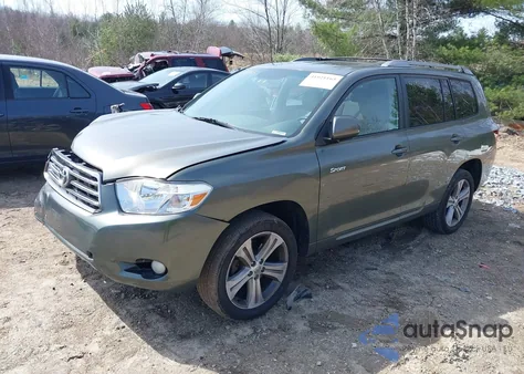 2009 Toyota Highlander Sport z USA, uszkodzony, nr VIN JTEES43A392136597